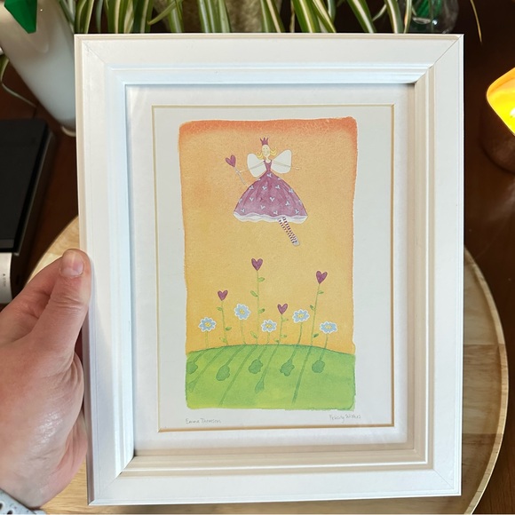 Emma Thomson “Felicity Wishes IV” Fairy Framed Print | Target 2003 | Made in USA - Picture 8 of 8
